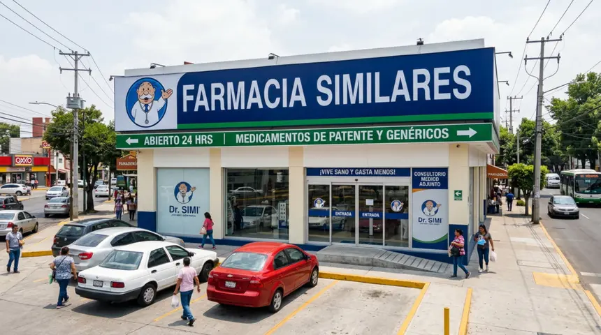 Fachada de Farmacias Similares