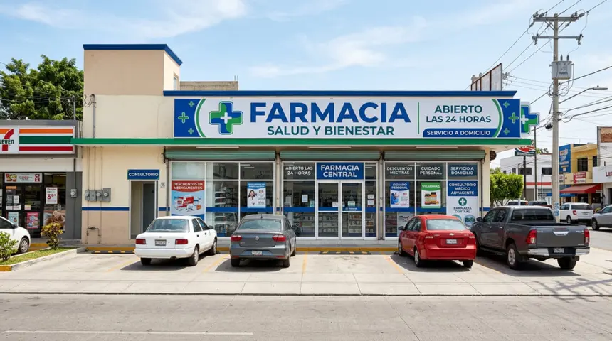 Fachada de Droguerías La Rebaja